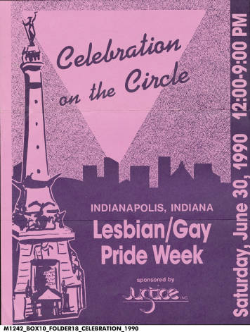 Celebration on the Circle June 30 1990 program cover